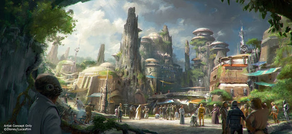 Star Wars Land Coming to Disney World and Disneyland