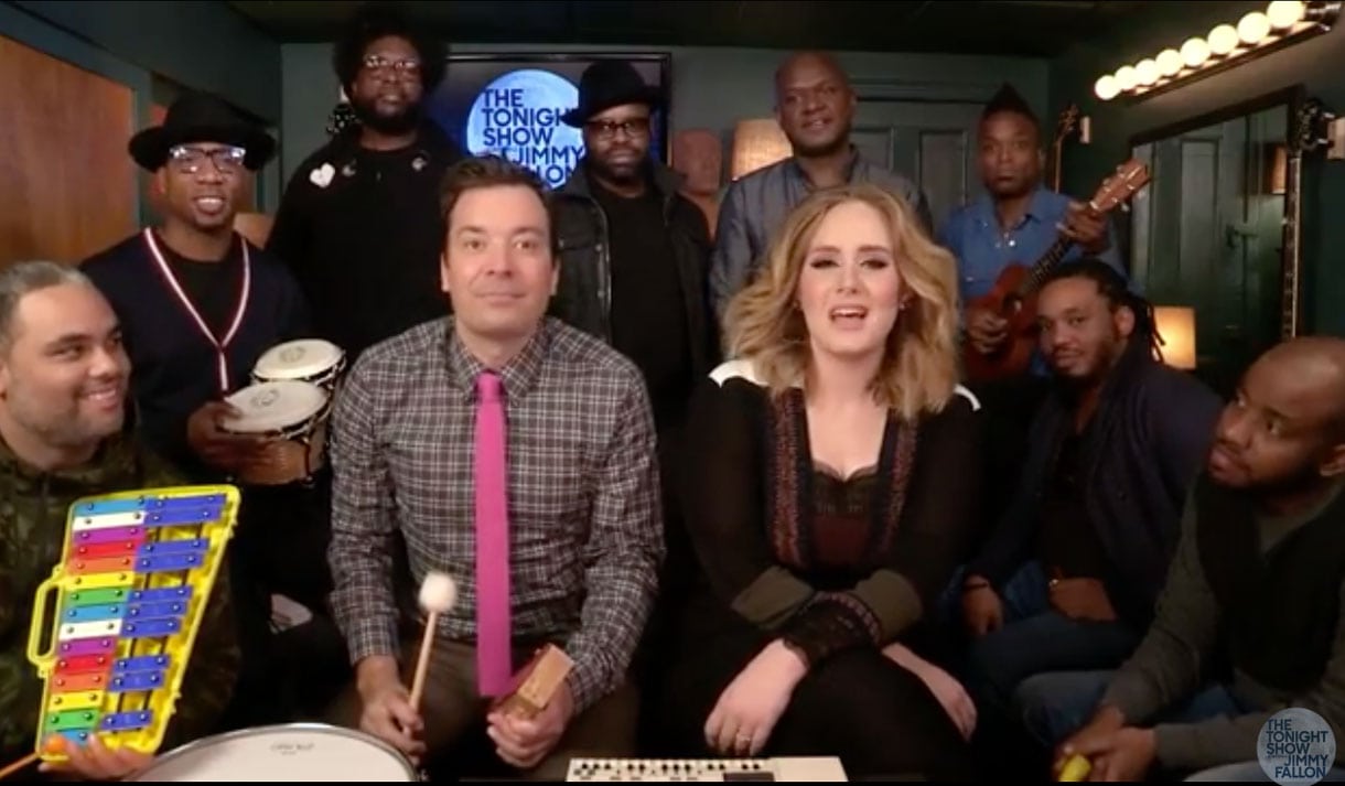 Adele and Jimmy Sing Hello