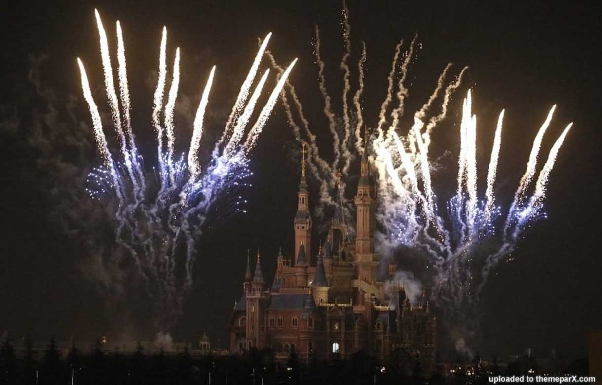 Shanghai Disney Fireworks