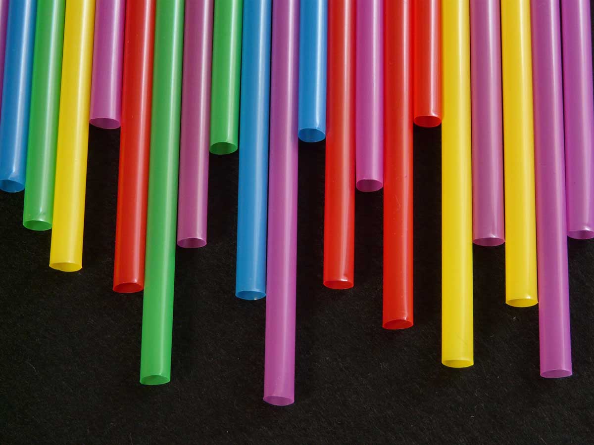 single-use plastic straws